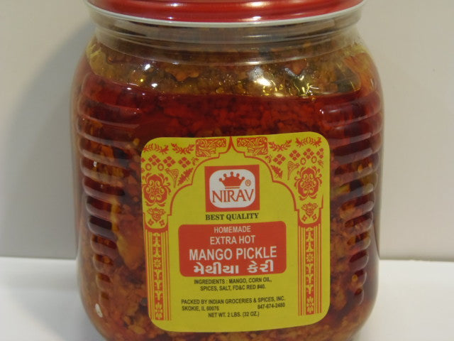 New India Bazar Nirav Extra Hot Mango Pickle