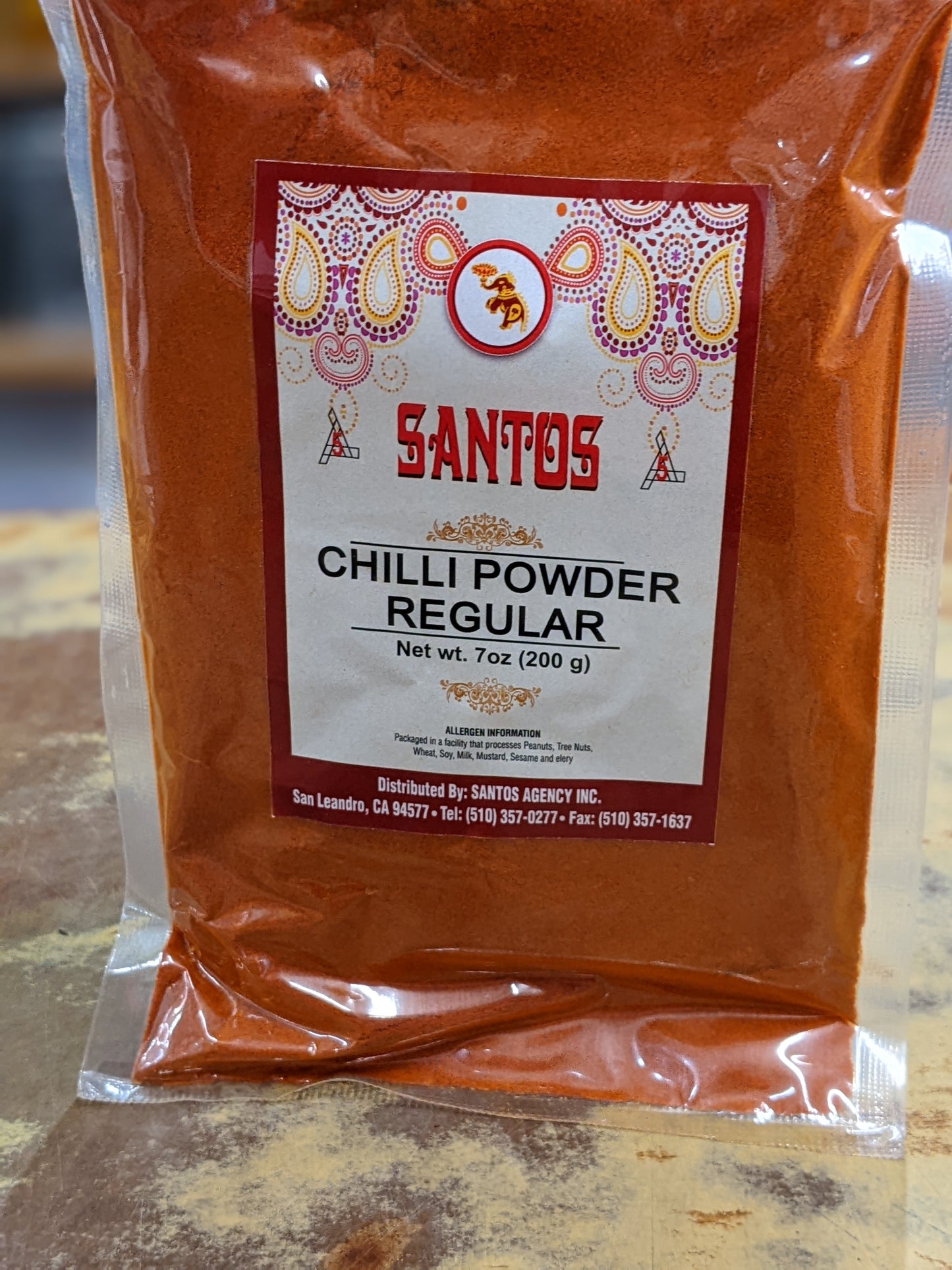 Santos Chilli Powder Regular 7oz