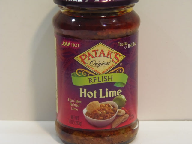 New India Bazar Pataks Hot Lime Relish