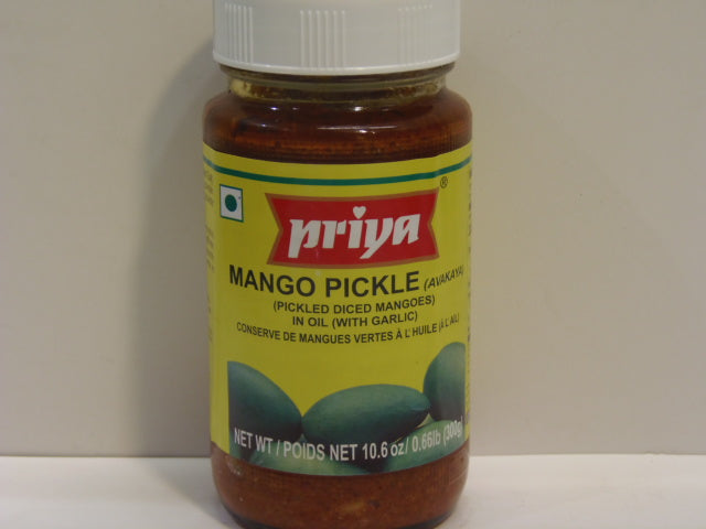 New India Bazar Priya Mango Pickle With Garlic