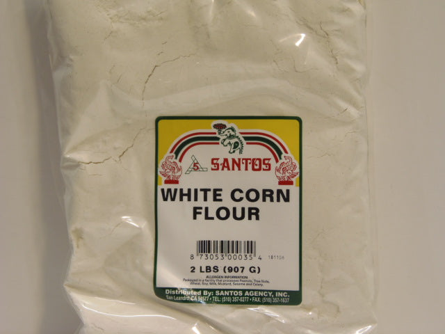 New India Bazar Santos White Corn Flour 2 Lbs