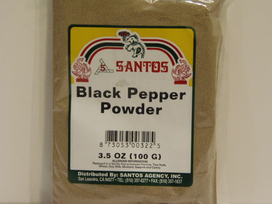 New India Bazar Santos Black Pepper Powder 7Ozs