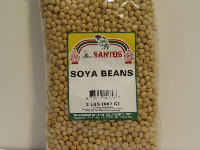 New India Bazar Santos Soya Beans 2Lbs