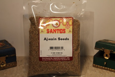 New India Bazar Santos Ajwain Seeds 7 Ozs