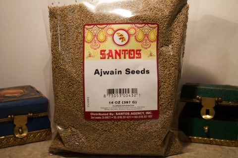 New India Bazar Santos Ajwain Seeds 14 Ozs
