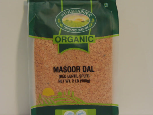 New India Bazar Sukhianna Masoor Dal 2 Lbs