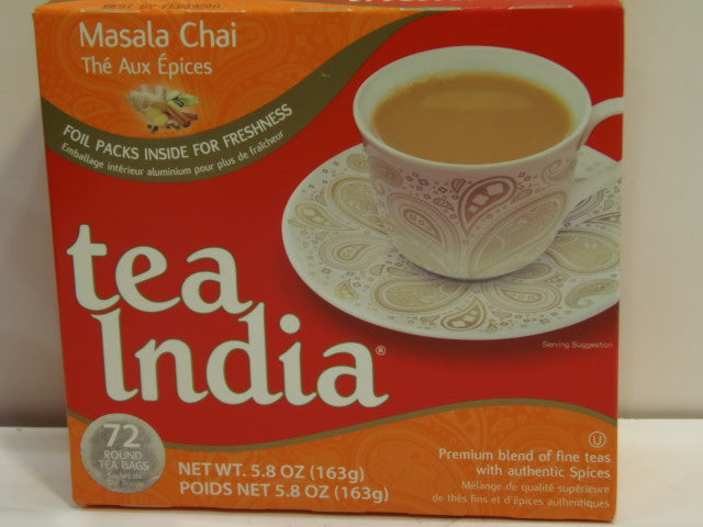 New India Bazar Tea India Masala Tea Bags 72