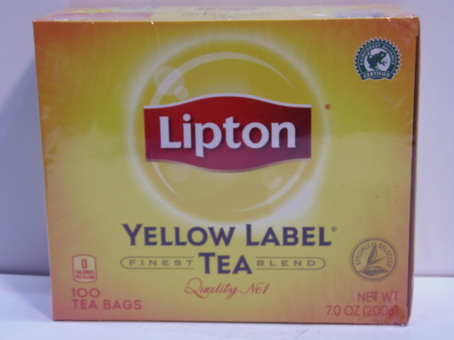 New India Bazar Yellow Label Tea Bags -100