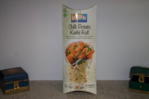 New India Bazar Ashoka Chilli Potato Kathi Roll