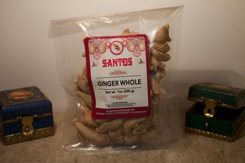 New India Bazar Santos Dry Ginger Whole 7Oz