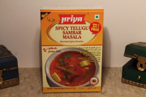 New India Bazar Priya Sambar Powder 100 G