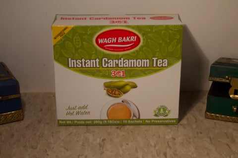 New India Bazar Wagh Bakri Instant Cardamon Tea