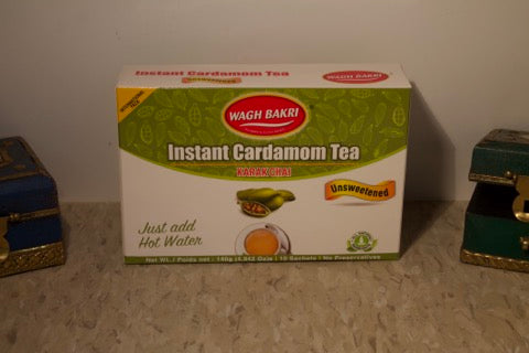 New India Bazar Wagh Bakri Instant Cardamon Tea Unsweetened
